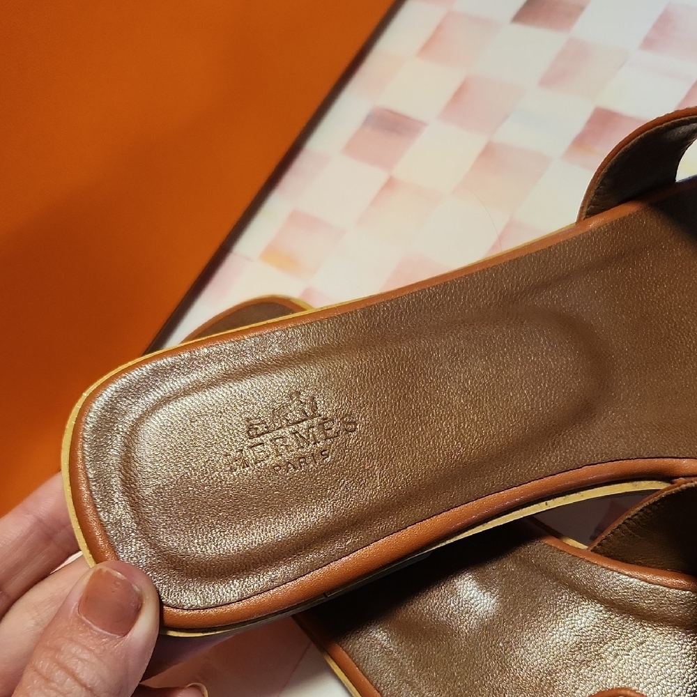Hermès Oran Sandals - Authentic - EU 40 - US 9/9.5 - Picture 3 of 10